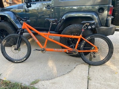 carbon fiber tandem bike