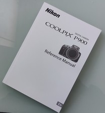 Nikon Coolpix P900 Camera Reference Manual Printed Size A5 Professionally Bound