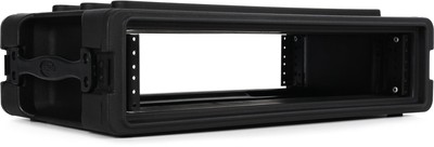 SKB 1SKB-R2S Roto-Molded Shallow Rack Case (2-pack) Bundle