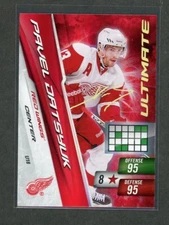 2010-11 PANINI ADRENALYN XL ULTIMATE SIGNATURE #U18 PAVEL DATSYUK *14903