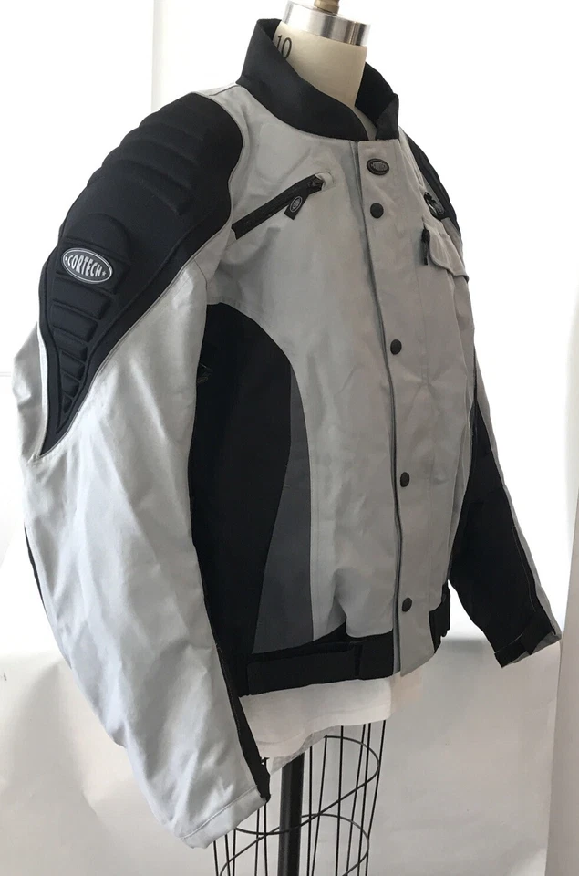 CHAQUETA MOTO CORTECH Fusion TOUR MASTER Armadura Cremallera Forro 3XL XXXL 50. Foto 2 de 4