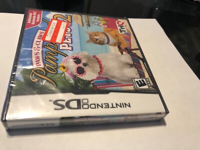 Paws & Claws: Pampered Pets 2 (Nintendo DS, 2011) NEW Sealed
