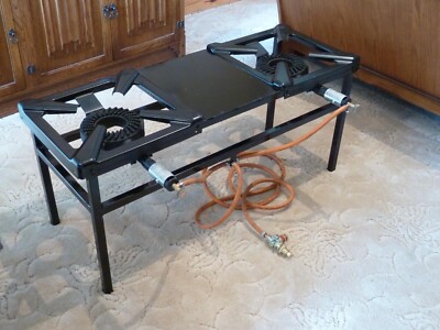 Propane Gas Cooker Cast Iron Burner Heavy Duty For Outdoor