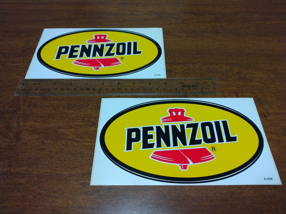 VTG NOS Pennzoil Oil Supreme Hot Rod NHRA Drag Racing Decal