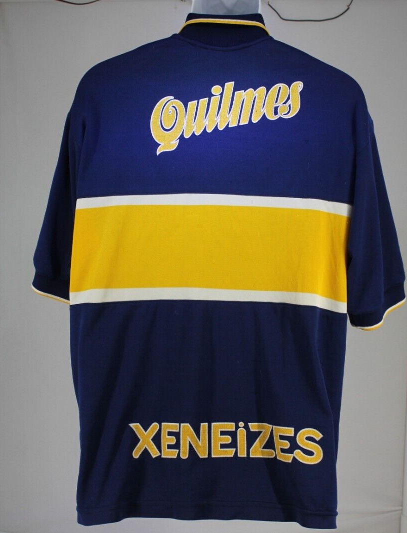 Club Boca Junior Authentic Nike Jersey Size LARGE 1996-1998 T | eBay