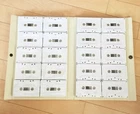 x 20 ea, 60 minute White Shell Blank Cassette Tape fine quality With Case