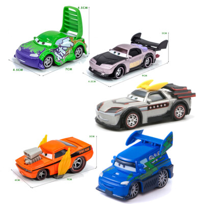 4 PACK Boost DJ Wingo Snot-Rod Toy Diecast Disney Pixar Cars Movie