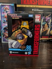 Transformers Studio Series 86 The Movie Deluxe Class Brawn Brand New  Sealed