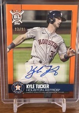 2021 Topps - Big League Autographs Kyle Tucker #BLA-KT Electric Orange /99 (AU)