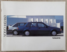 Volvo 440 / 460 Range Brochure 1992 - Li  Si  GL  GLE  GLT  Turbo  CD