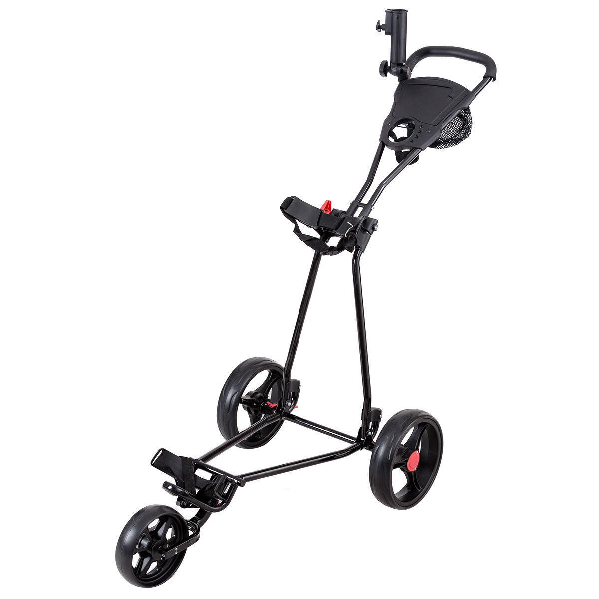 Cart With Mesh Bag - Color: Black