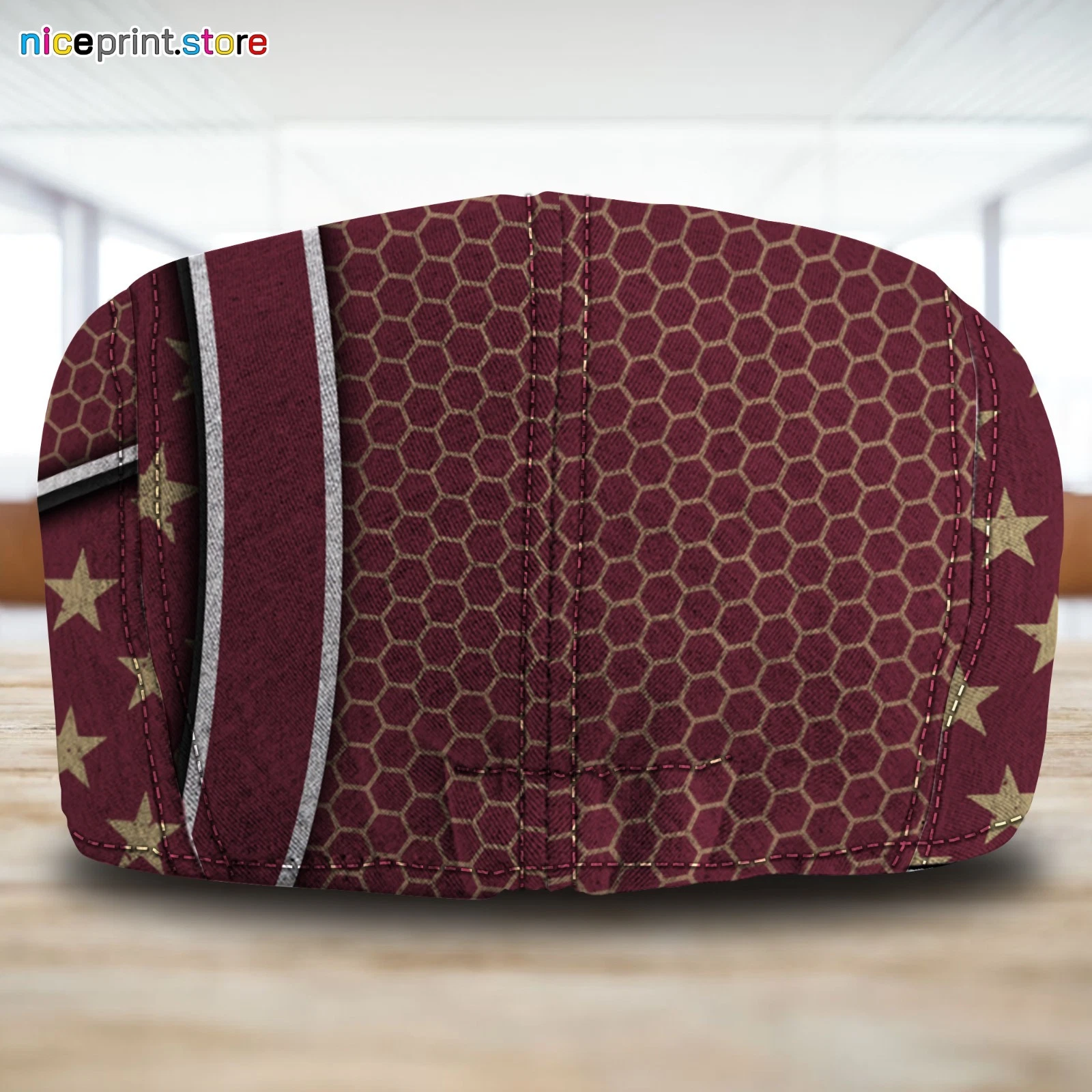 Florida State Seminoles Jeff Cap Golf Driving Newsboy Cap