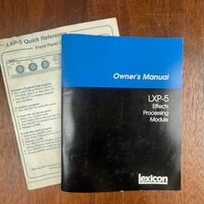 VINTAGE LXP-5 EFFECTS PROCESSING MODULE OWNER...