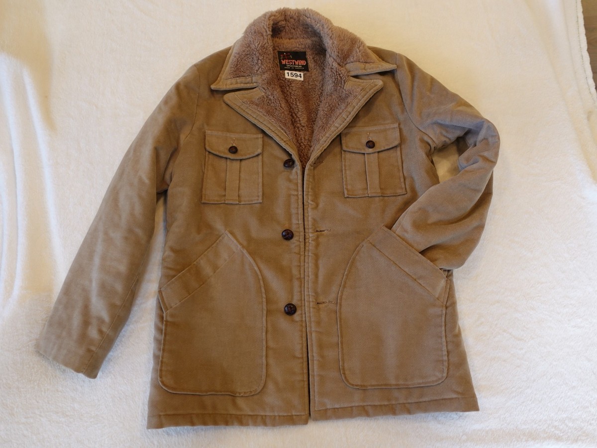 70s〜80s OZARK TRAIL USA製 ウールジャケット ビンテージ Vintage West Wind Sportswear Tan Sherpa Lined Jacket USA Made