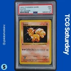 1999 POKEMON BASE SET 1ST EDITION SHADOWLESS #68/102 VULPIX PSA 5