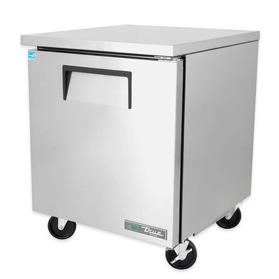 True TUC-27F-HC 27'' 1-Section Undercounter Freezer w/ 1 Door, 1/4 HP