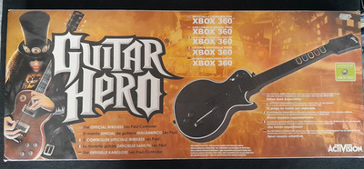 Guitar Hero Les Paul Guitarre / Gitarre XBox 360, INKL. 3 SPIELE !!!, Neu / OVP