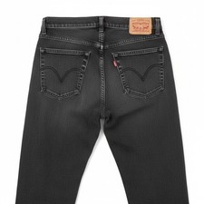 Levi's 501 Boyfriend Jeans Charcoal Grey Denim Womens Size 29x30 29 W29 L30