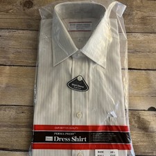 Vintage Sears Men  s Store Shirt Perma Prest Medium 15.5 Neck Work Rockabilly 80s