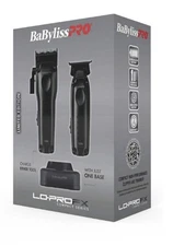 BabylissPro Lo-ProxFX Compact Series Black Clipper and Trimmer-