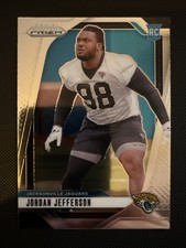 Jordan Jefferson #358 Prizm NFL Football 2024-25 Jacksonville Jaguars RC