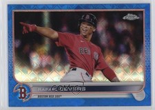 2022 Topps Chrome Logofractor Edition Blue Refractor /150 Rafael Devers #47 0y0n
