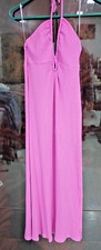 American Eagle Pink Halter Sleeeveless Maxi Stretchy Summer Dress Size S/P