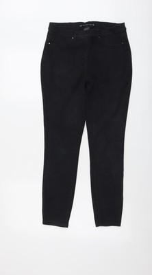 NEXT Damen schwarz Baumwolle Skinny Jeans Größe 10 L26 in Regular