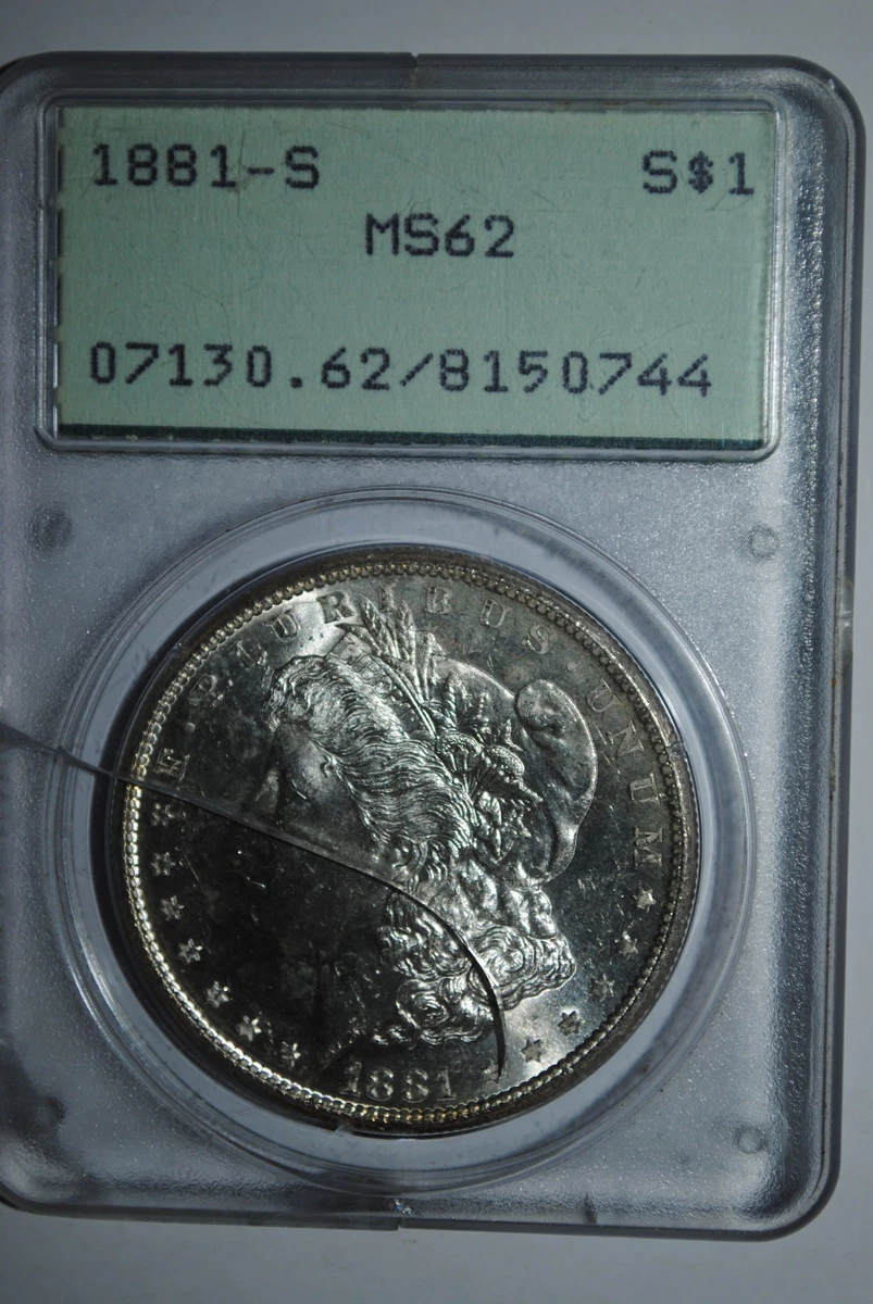 MS 62 Graded 1881 Year Morgan US Dollars (1878-1921) for sale | eBay