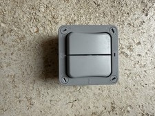 Bg External 2 Gang Switch IP65 Waterproof