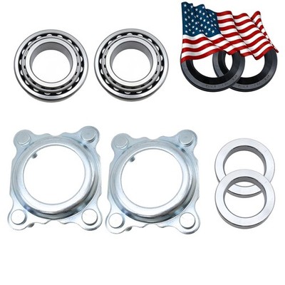 8Pcs For 2007-2017 Jeep Wrangler JK Both Sides Rear Axle Bearing And Seal Kit