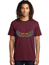 Egyptian-Wings Mens Graphic Tee, 100% Cotton, Casual Summer Wear