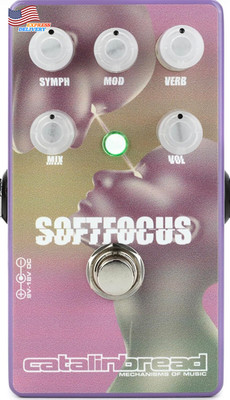 Soft Focus Deluxe Multi-Effects Pedal Shoegaze Purple Sweetwater Exclusive