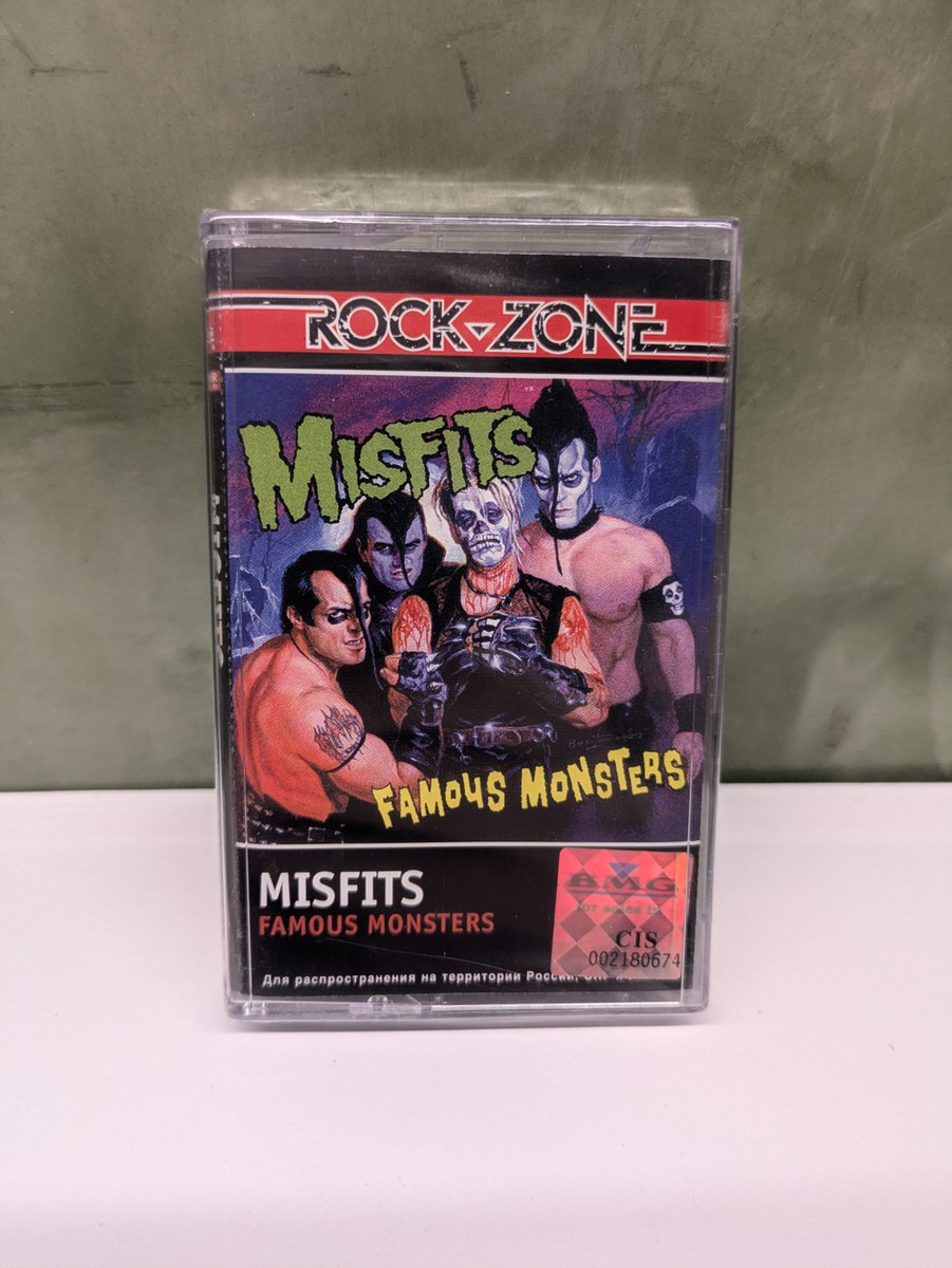Misfits - Famous Monsters, official cassette, sealed NEW Misfits - Famous Monsters, official cassette, sealed NEW