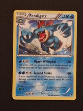 Feraligatr 17/119 Holo Rare Phantom Forces Pokémon Holo MP Card TCG