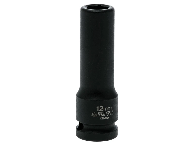 Teng 12mm Deep Impact Socket Hexagon 6 Point 1/2in Drive TEN920612N - Image 2 of 2