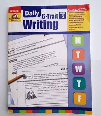 Daily 6-Trait Writing Grade 5 (published by Evan-Moor)