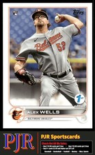 Alex Wells 2022 Topps 1st Edition #118 Baltimore Orioles Rookie