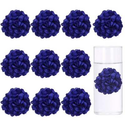 Für Floating Flowers 12 Stück 2x2 Zoll Tischdekoration Kobaltblau