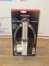 New! Iwatani CB-TC-PRO 2 Culinary Torch Butane Cooking Finishing - Made in Japan