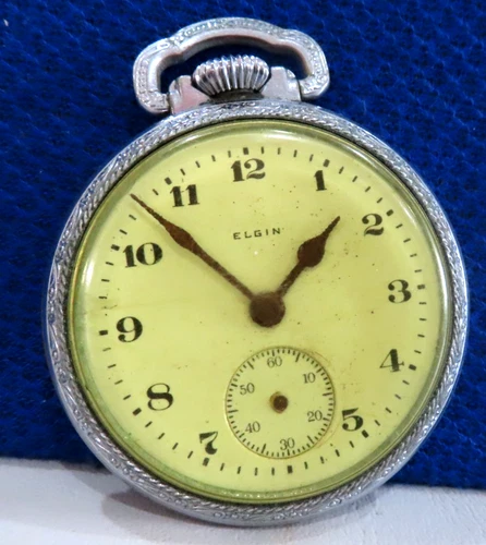 ANTIQUE ELGIN POCKET WATCH #23404265 CURRENTLY NOT RUNNING