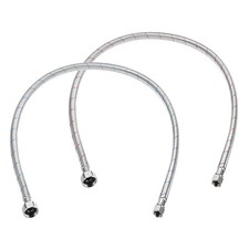 2-Pack 31" Faucet Hose Connector, 9/16" x G1/2 Female Thread Connector