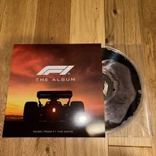 🔥 F1 The Movie Vinyl soundtrack Oil Liquid Filled LP Blood Records Bad World 🔥