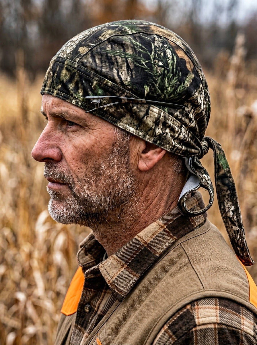 Real Tree APX Licensed Camo Premium Hunting Head Wrap Bandanna