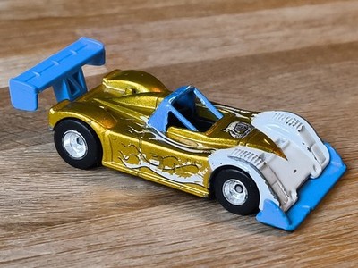 TREASURE HUNT 2003  ''TH'' RILEY & SCOTT MK 112 GOLD BLAU GUMMIREIFEN HOT WHEELS
