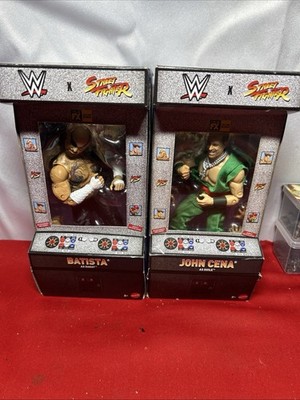 WWE Street Fighter Elite  2 Figures That Are Miss Packaged Or Returned Wrongly