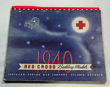 1940 RED CROSS BEDDING - SOUTHERN SPRING BED CO ATLANTA GA CATALOG MARTIN L KING