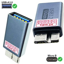 Adattatore USB 3.2 micro-B 10Gbps per Hard Disk Esterno, HP Pocket Media Drive 750GB