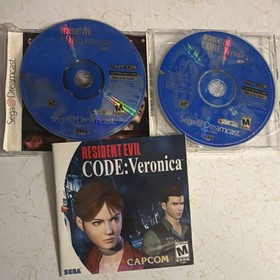 Resident Evil CODE: Veronica Capcom Dreamcast Action Horror M NTSC-U/C 2000 2 D&hellip;