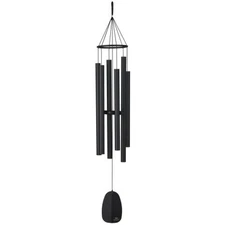Woodstock Chimes Bells of Paradise Black Chime Wind Chime